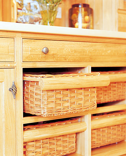 Bespoke kitchen drawers
