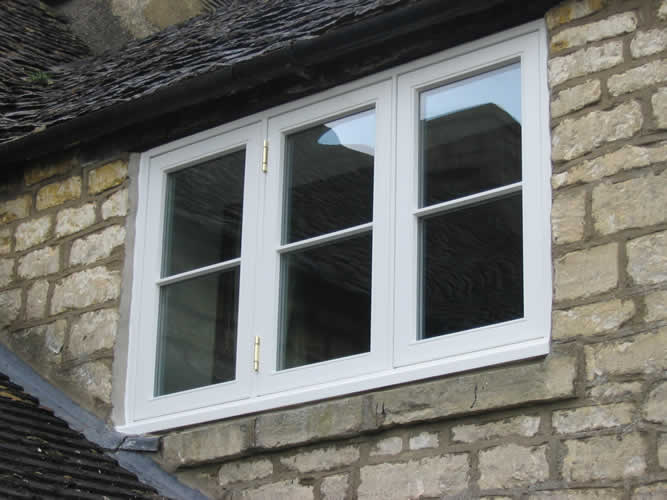 Modern wooden windows