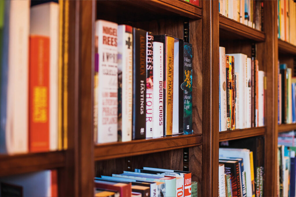 Bookcase detail
