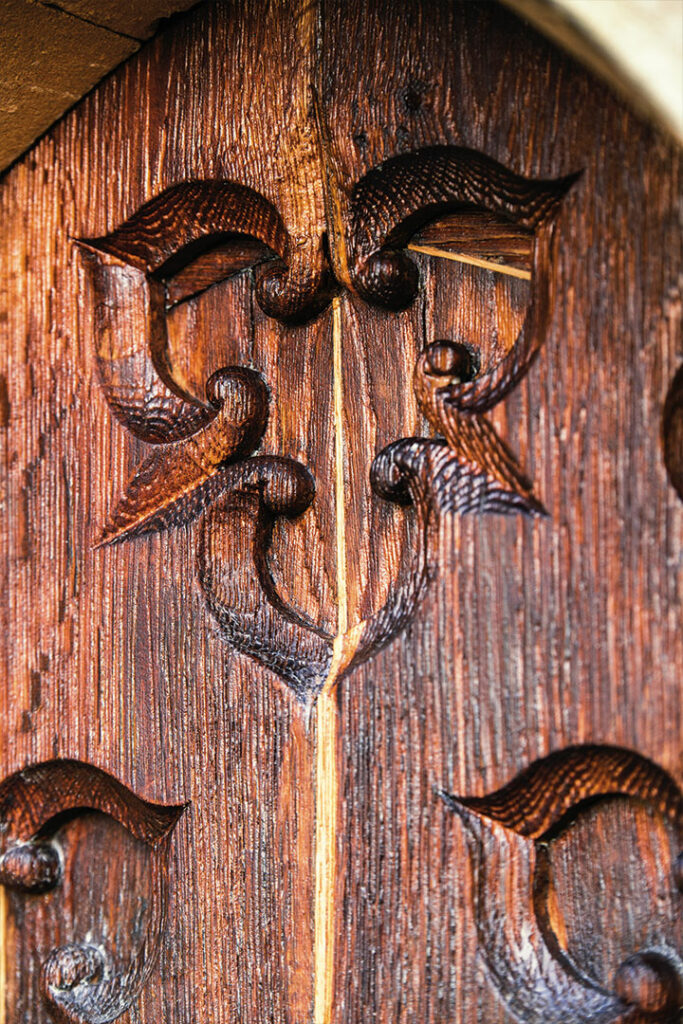 Historic door detailing