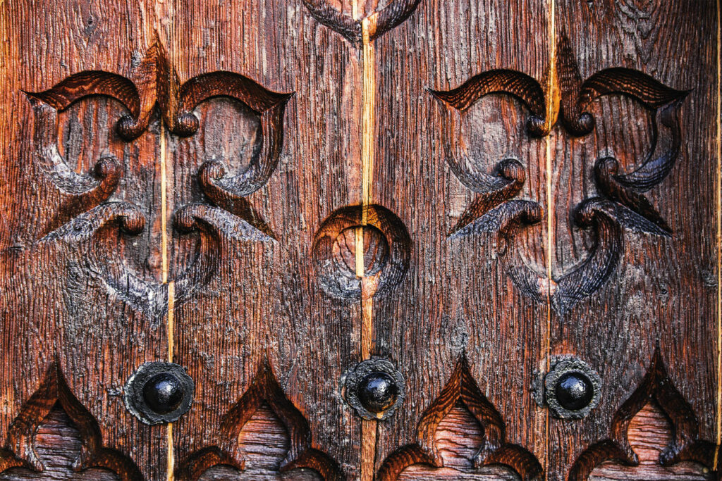 Historic door detailing