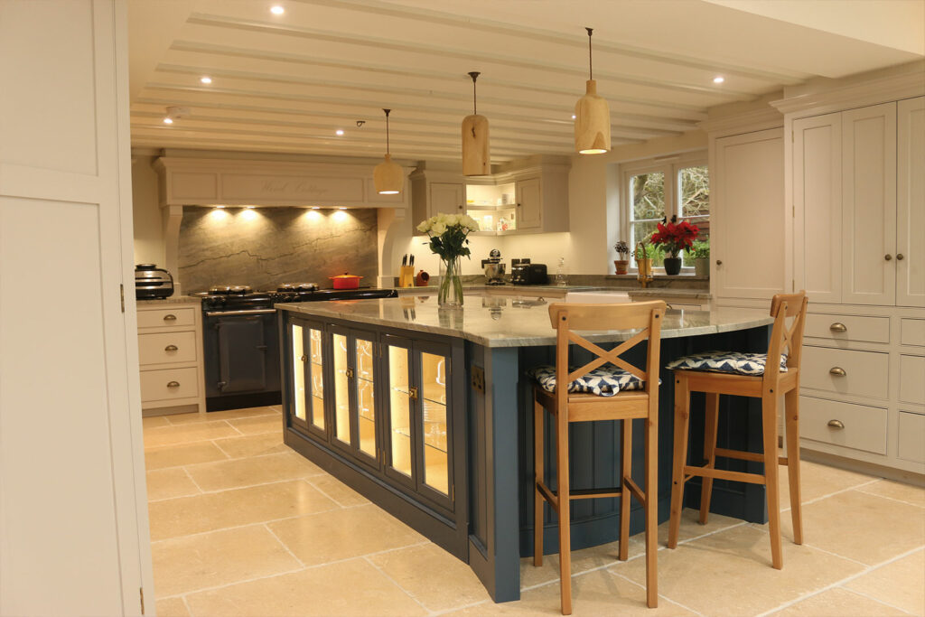 Modern bespoke wooden kitchen