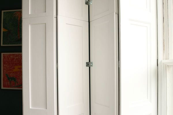 Wooden shutter detail