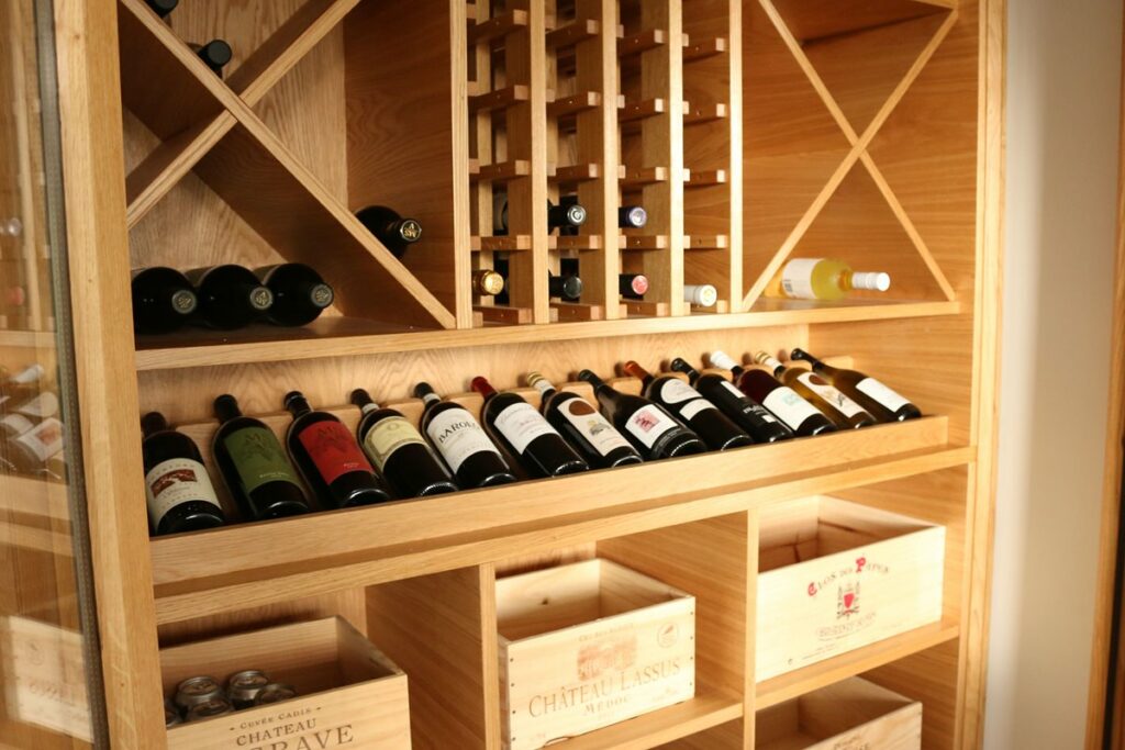 Wine storage detail