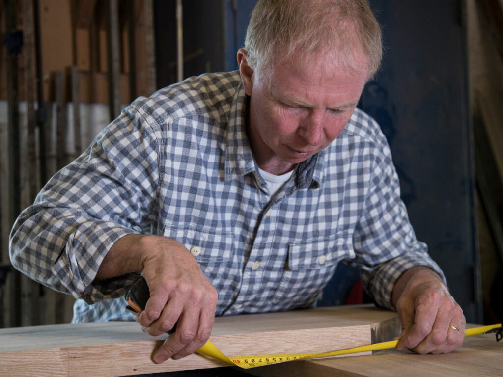 Joiner at work